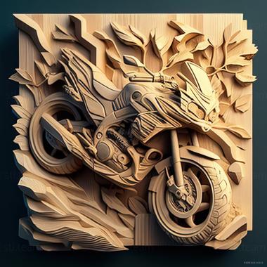 3D модель Suzuki DR Z 400 SM (STL)